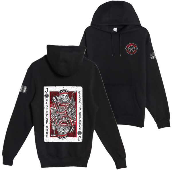 Jack Of All Trades, Master Of None Playing Card Hoodie