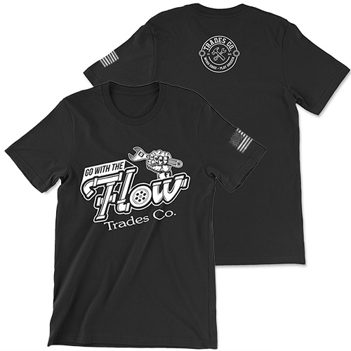 Go With The Flow Plumber's Tee